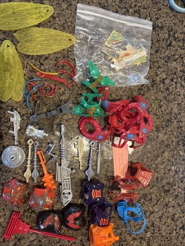Vintage Masters of the Universe Collectible Accessories HUGE Lot MOTU