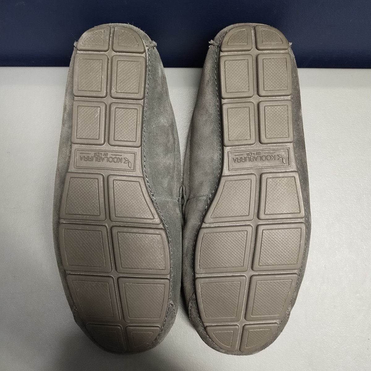 Koolaburra By UGG Tipton Slippers Mens US 8 Gray Sheepskin 