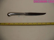QTY=12; Fortessa San Marco Stainless Steel Flatware Steak Knife Silver 8.5"