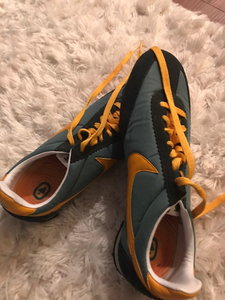 Vintage Nike Oregon Waffle Green Yellow “Pine Tree” Running Shoes