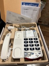 Clarity Pro XL40D amplified corded phone 50db in 15db out