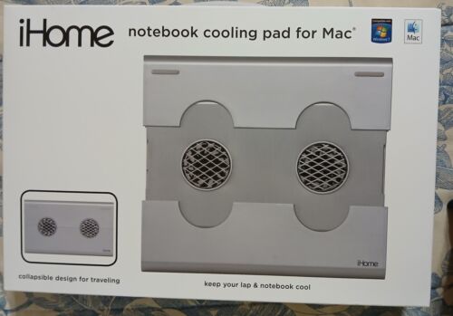 iHome Notebook Cooling Pad for Mac Adjustable new