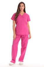 Just Love Women's Scrub Sets Medical Scrubs Tie Back