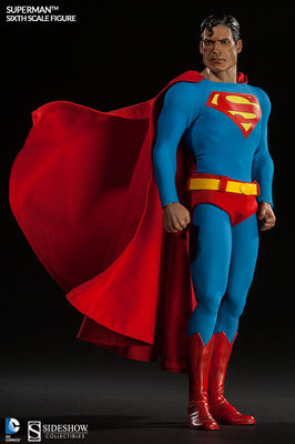 SIDESHOW SUPERMAN DC COMIC VERSION MOS ACTION FIGURE 1/6 SCALE 12