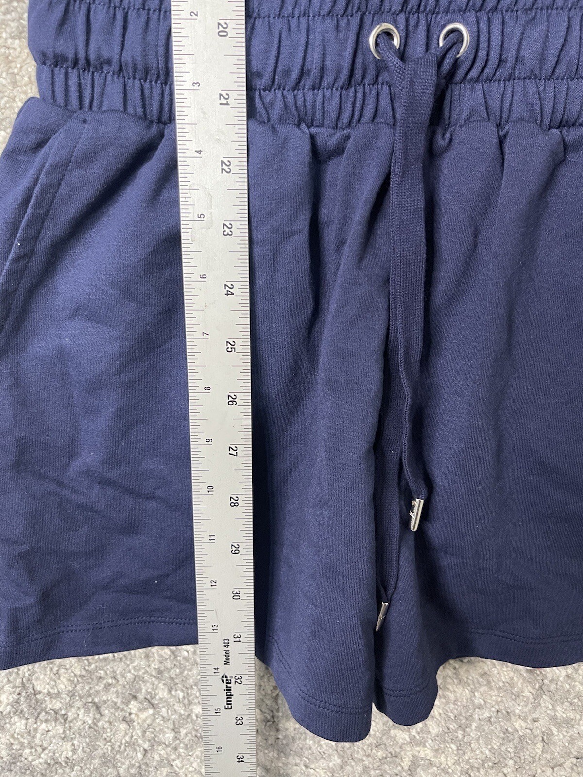 Michael Kors Off the Shoulder Jumpsuit Romper Jumper Navy Blue Size XS thumbnail 8