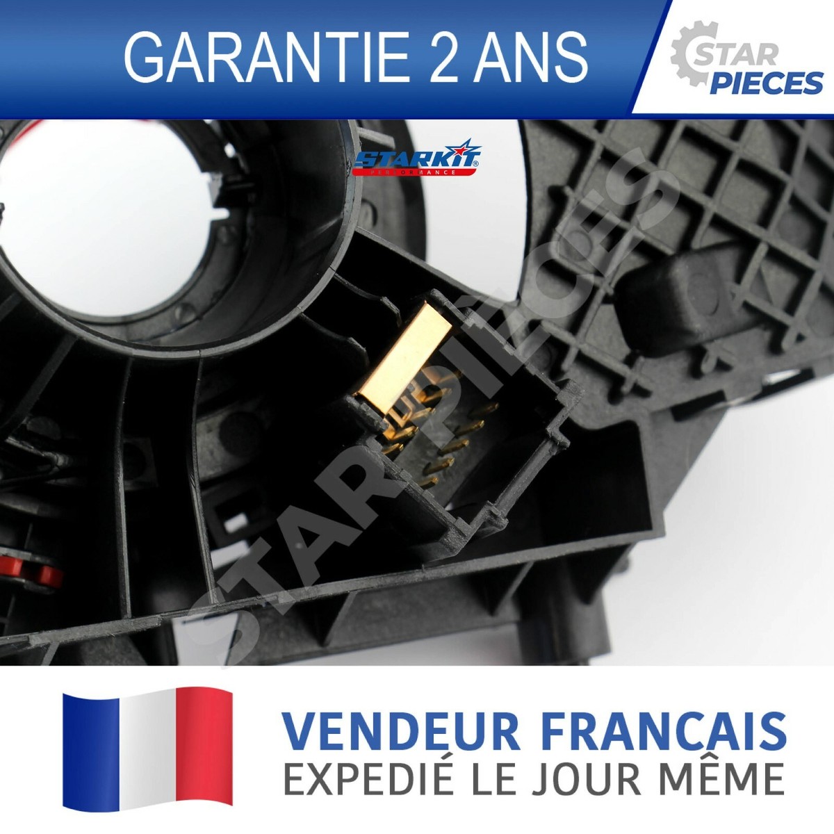 Contacteur Tournant Airbag Pour Renault Clio 3, Modus, Kangoo 2 - Neuf D'origine