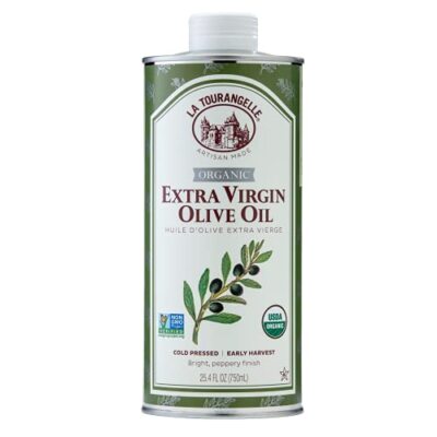 La Tourangelle, Organic Extra Virgin Olive Oil,  Assorted Flavor Names , Sizes 