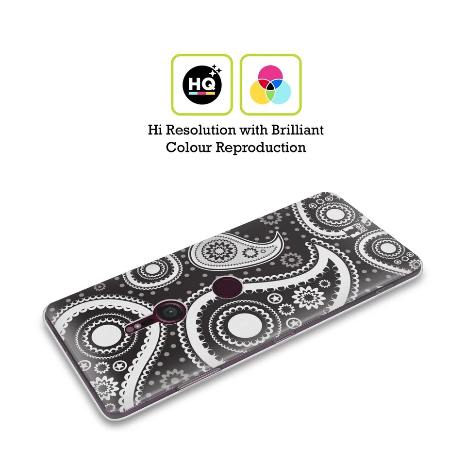 FUNDA HEAD CASE DESIGNS PATRONES PAISLEY SERIE 2 GEL SUAVE PARA TELÉFONOS SONY 1 Foto 2 de 4