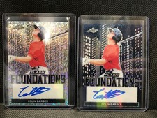 2019 LEAF FLASH  Baseball Colin Barber RC AUTO BASE &  #8/50