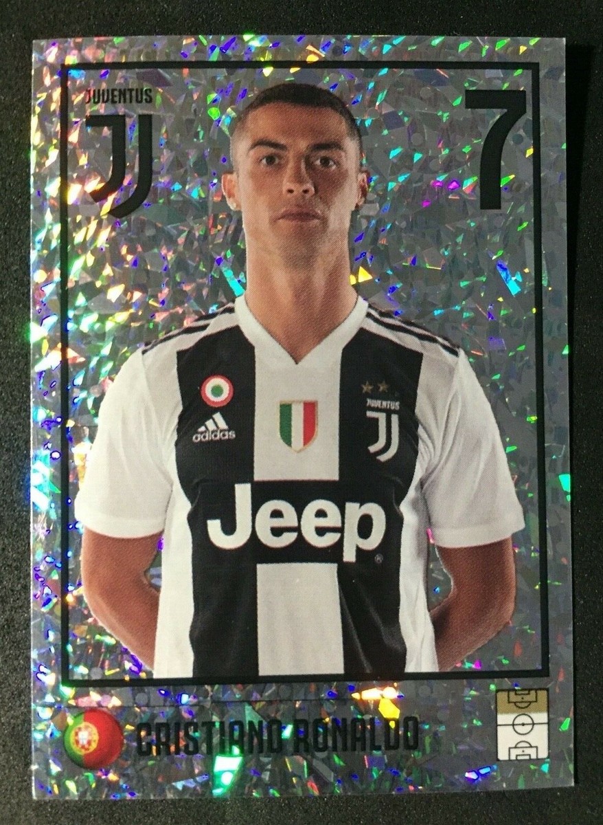 2018-19 Euro Publishing # 29 Cristiano Ronaldo Juventus foil shiny