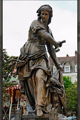 Poster, Many Sizes; Statue Of Jeanne Hachette By Gabriel-Vital Dubray