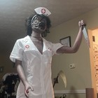Party City Animated Faceless Nurse W/ Box Retired Halloween Prop Animatronic — photo 4