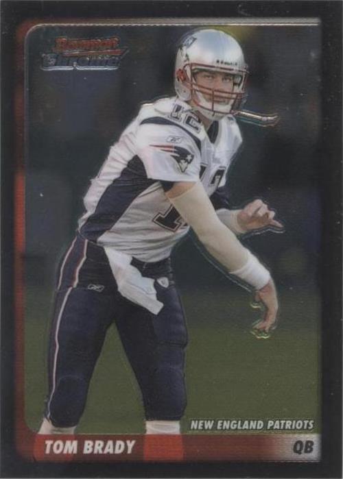 2003 Bowman Chrome - #14 Tom Brady