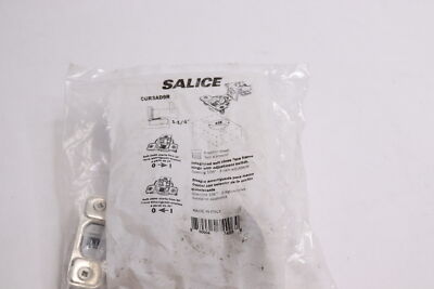 (2-Pk) Salice Overlay Concealed Soft Close Face Hinge Dowel Fixing 1 1/4-In