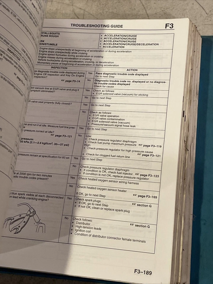 Mazda 626 MX-6 1997 manual de reparación de taller  Foto 3 de 4