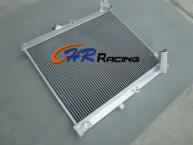 Radiador de aluminio de 3 filas para Mazda RX7 FC3S S4 1986 1987 1988 manual MT Foto 4 de 4