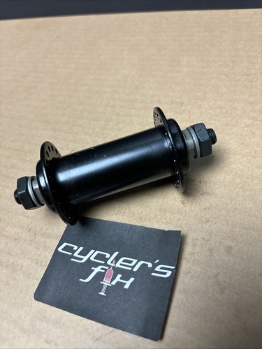 New 36h Black Steel Front QR Bike Bicycle Replacement Hub Mtb Fit:Schwinn Hybrid - Picture 5 of 15