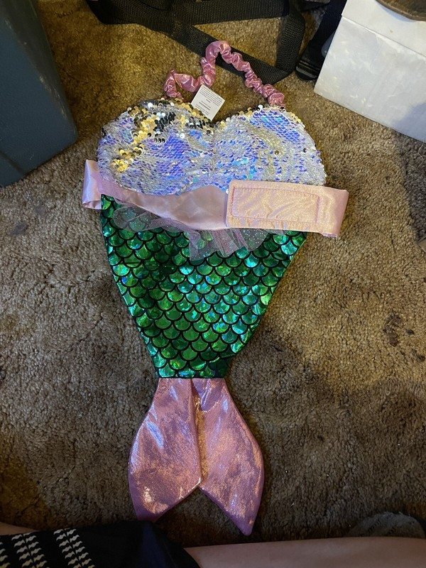 Mermaid Dog Costume Outfit XS S M L
