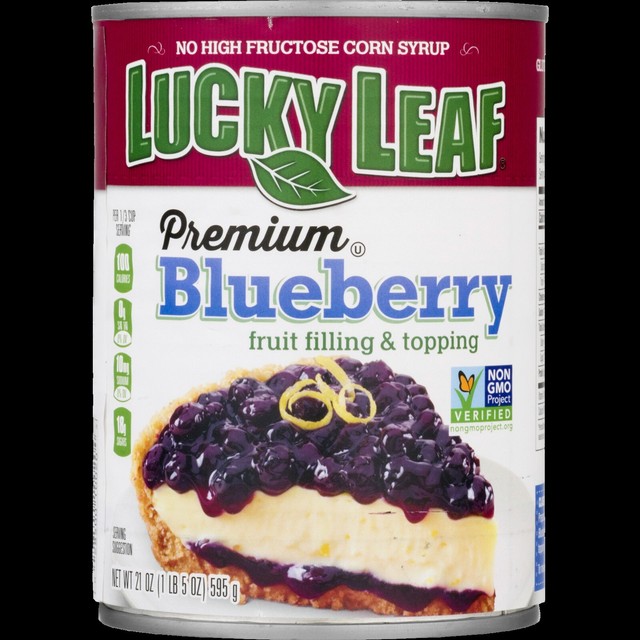 Lucky Leaf Premium Blueberry Pie Filling, 21 Oz, 3 Pack 9EC
