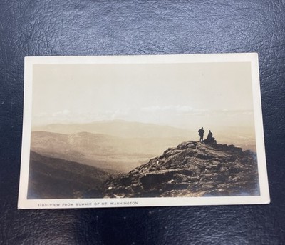 Postcard View From Summit Of Mt. Washington Unposted