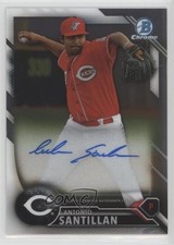 2016 Bowman Chrome Prospects Auto Antonio Santillan #BCAP-ASA Auto 0w8
