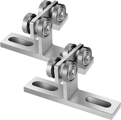 4 Wheel Trolley Assembly for 1-5/8 Strut Channel Electric Hoist Roller 1000 lbs