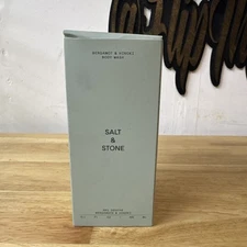 Salt & Stone Bergamot and Hinoki Body Wash 15.2 Oz New In Box