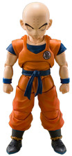  NEW Dragon Ball Z: Krillin Earth Strongest S.H.Figuarts Action Figure Re-Run 