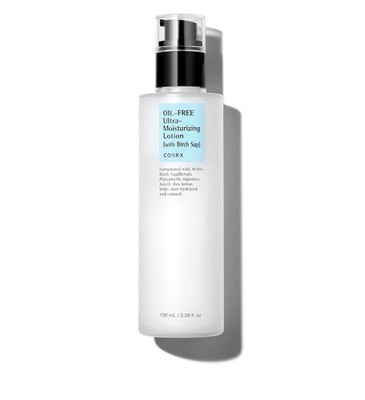 COSRX Oil-Free Ultra-Moisturizing Lotion with Birch Sap, 3.38 fl oz (100 ml) NEW