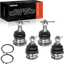 Set of 4, Front Upper & Lower Ball Joints Kit...