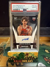 2024 Prizm Back MATAS BUZELIS Rookie Flashback Signatures Auto - PSA 10 GEM MT