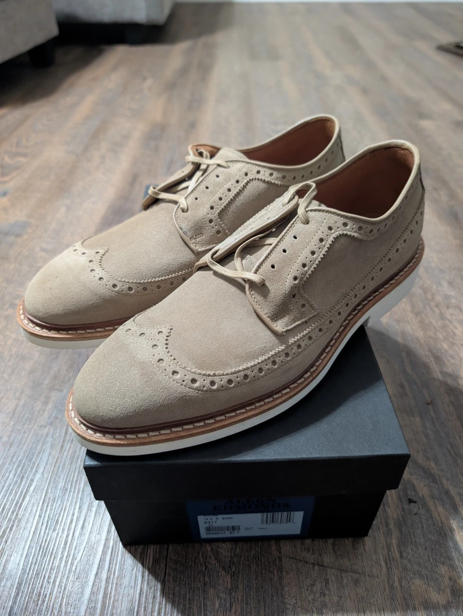 Allen Edmonds Blue Wingtip Dress Shoes for Men for sale | eBay