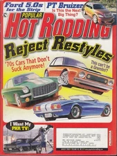 Popular Hot Rodding August 2000 – Reject Restyles / PT Bruizer the Next Big Thin