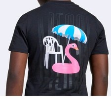 Adidas Kids Messi Icon Graphic Tshirt Size XL. Back Graphic. 100 Cotton