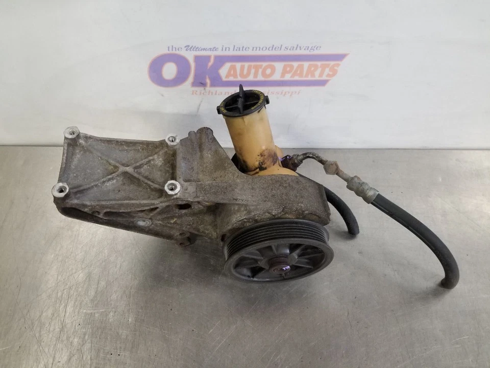 95 1995 FORD F150 XLT 5.0L POWER STEERING PUMP F4TA3C511BA - Image 3 of 4