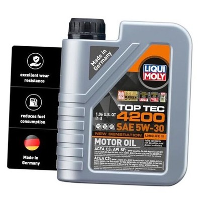  Top Tec 4200 SAE 5W-30 New Generation | 1 L | Fully synthetic 1 Liter 1 Pack