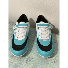 Turf Soccer Football Turf Shoes Big Kids Size 4.5 White Green