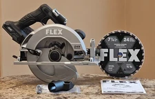 New Flex FX2141 Circular Saw 7 1/4" Brushless Cordless 24V.   Brand New from kit
