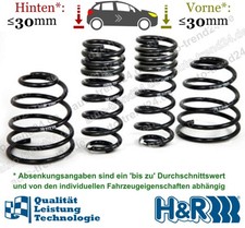 H&R Tieferlegungsfedern 30mm u.a.: Porsche 911 996, Bj. 1997-2005