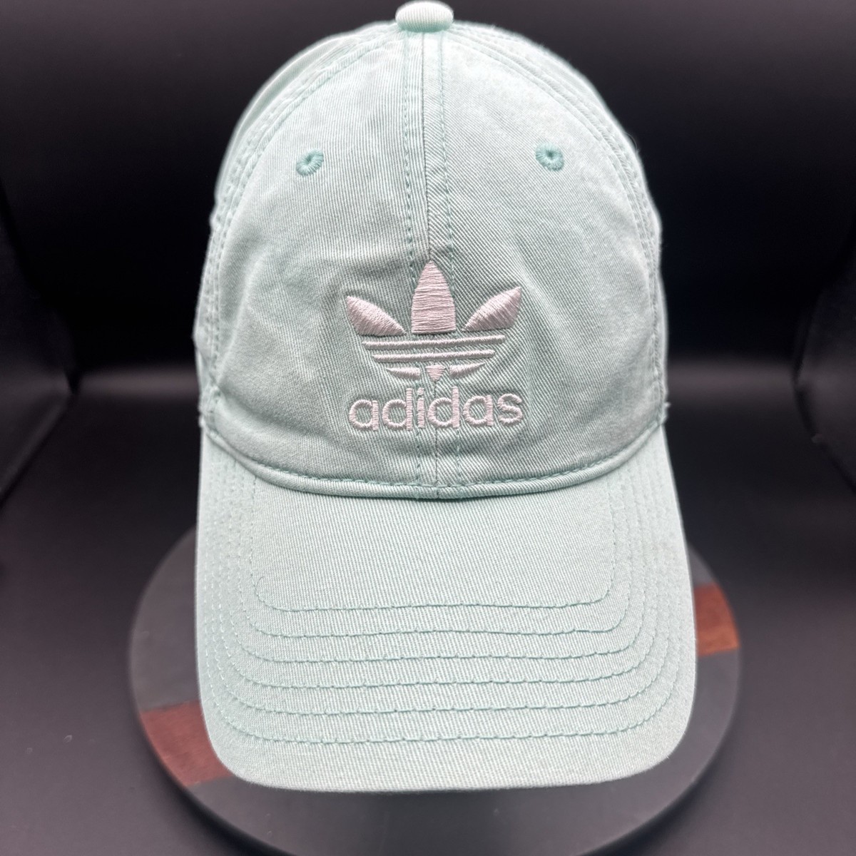 Adidas Originals Trefoil Logo Adjustable Cap in Green Unisex | eBay
