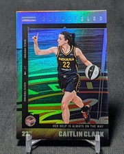Silver Holo Foil 2025 Panini Caitlin Clark Chronicled WNBA Card 46 Indiana Fever