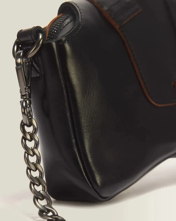 Sac bandoulière Dr. Martens 1460 NOIR chaîne bandoulière 43128001 Japon neuf - Photo 2/4