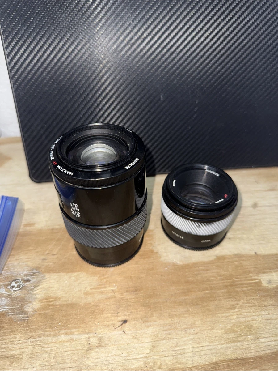 Minolta Maxxum 100-200mm Focal Camera Lenses for sale | eBay