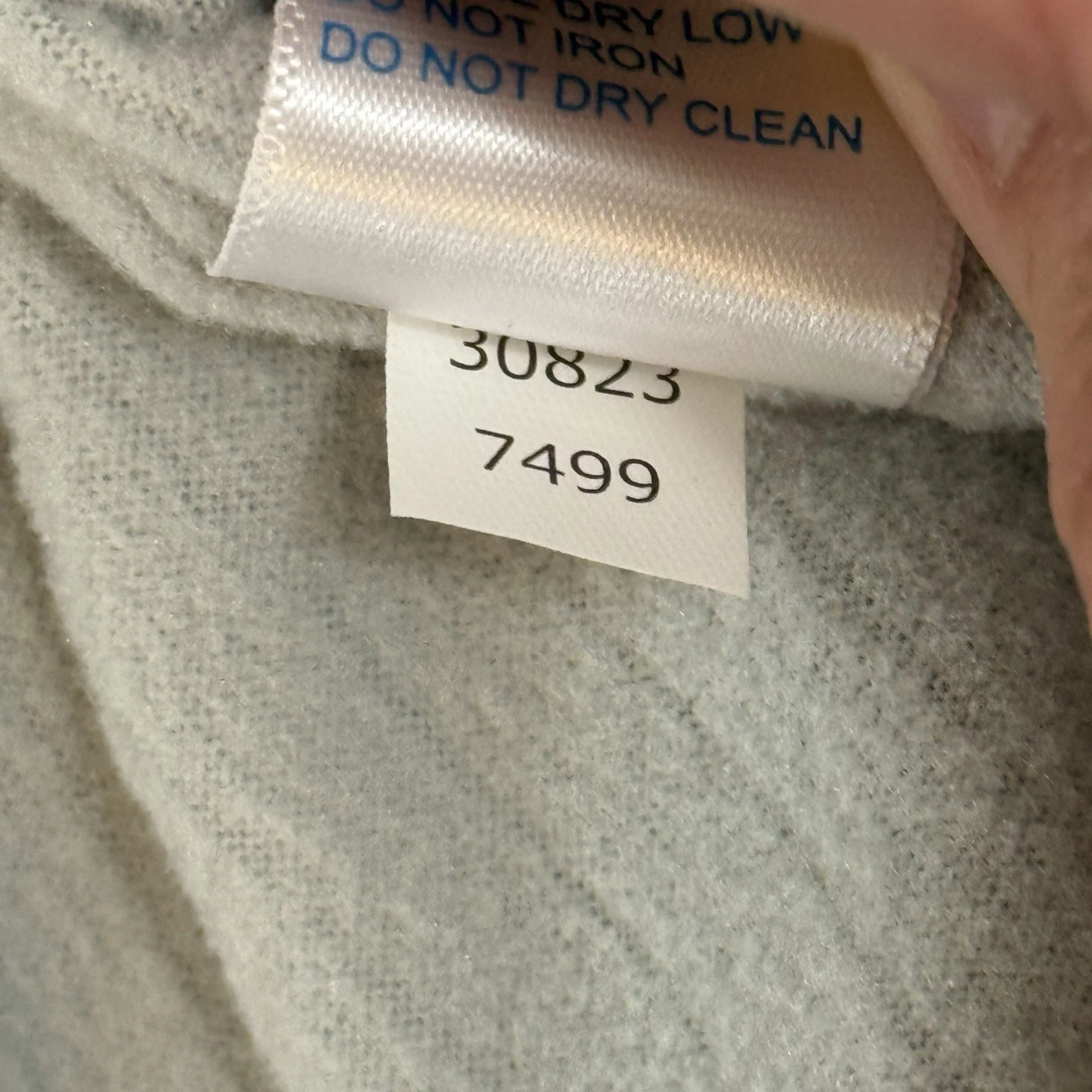 Southern Tide Mens Cas Abo Fleece Lined Full-Zip Vest 7499 Blue Large Kiawah - product detail image 7