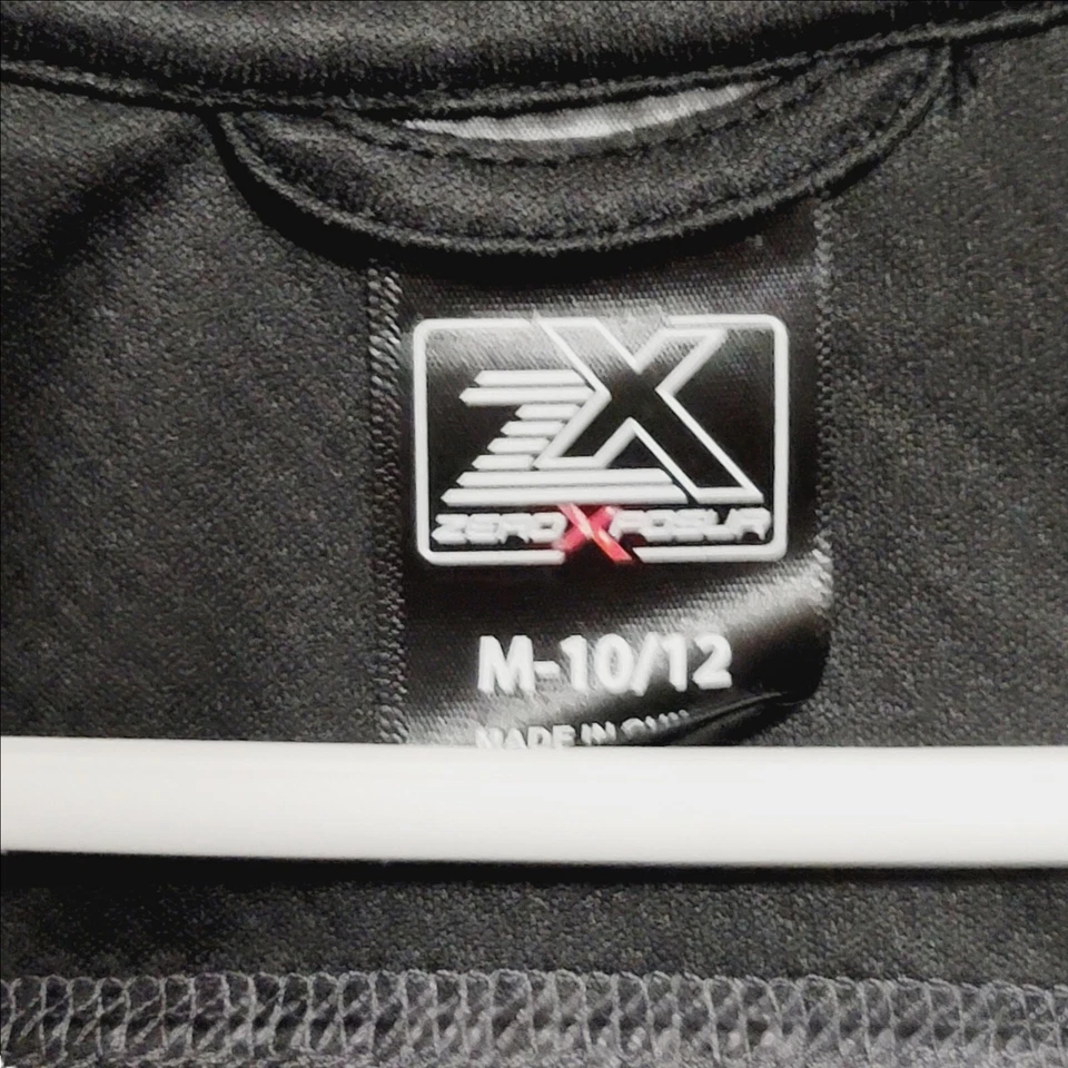 ZeroXposur ZX Dri-Tech Boy Long Sleeve Shirt Size M (10-12) Gray polyester - Image 3 of 4