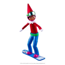 Elf on the Shelf MagiFreez Swish and Sleigh Snowboard Set - Scout Elf Not 