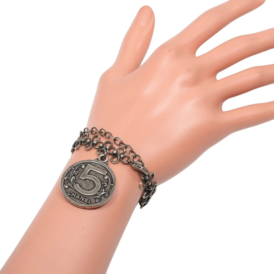 CHANEL Mademoiselle Coin Bracelet metallic 25.1g Women - Image 2 of 4