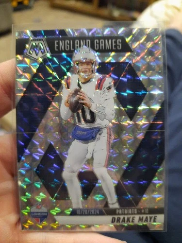 2025 Panini Mosaic - International Games Drake Maye #258 Mosaic Prizm