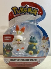 Pokemon Battle Figure Pack MUNCHLAX & SCORBUNNY NEW