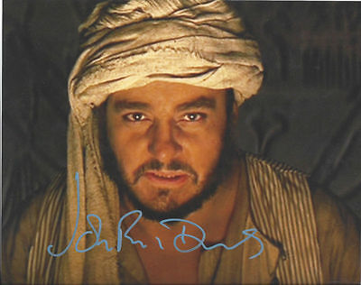 Autogramm Herr der Ringe James Bond Indiana Jones Autograph John Rhys-Davies